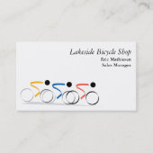 Bicycle Race-Logo Visitekaartje (Voorkant)