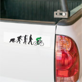 bicycle racing evolution bumpersticker (Op Truck)