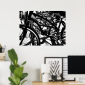 Bicycle Rack HC Poster (Thuiskantoor)