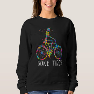 Bicycle Rider Pun Cyclist Skeleton Bike Trui