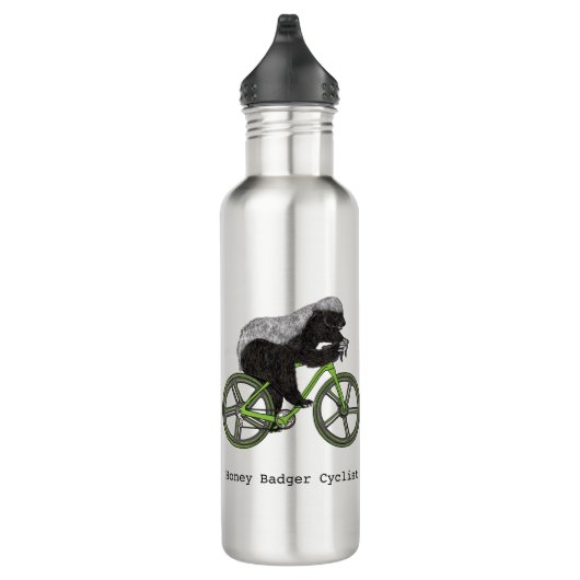 Bicycle Riding Honey Badger Waterfles (Rechts)