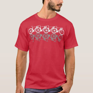 Bicycle Road Bike Racing Retro Cyclist GIF T-shirt