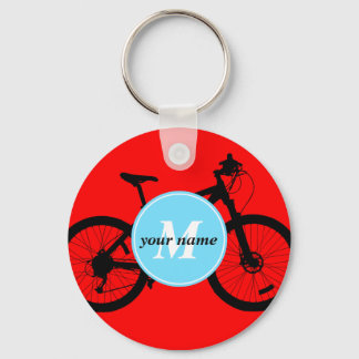 Bicycle Silhouette Sleutelhanger