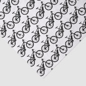 Bicycle Silhouette Tissuepapier (Detail)