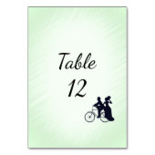 Bicycle Theme Weddenschap Kaart (Achterkant)