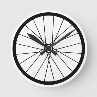BICYCLE TIRE CLOCK RONDE KLOK