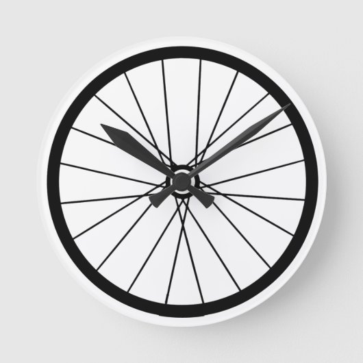 BICYCLE TIRE CLOCK RONDE KLOK (Voorkant)