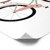 Bicycle voor elke keuzerondje poster (Hoek)