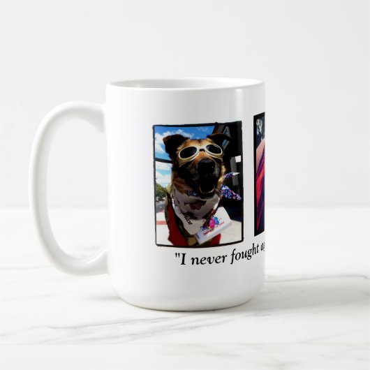 Bicycle warrior mok 15 oz. (Links)