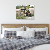 BICYCLES CANVAS AFDRUK (Insitu (Slaapkamer))
