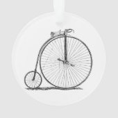 Bicyclette à grande roue Penny Farthing (dos)