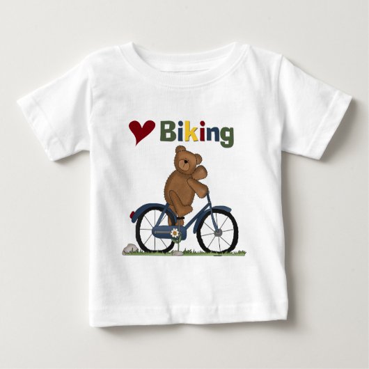 Bicyclette bleue I Love Vélo Tshirts et cadeaux (Devant)