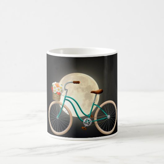 Bicyclette café Mug (Centre)