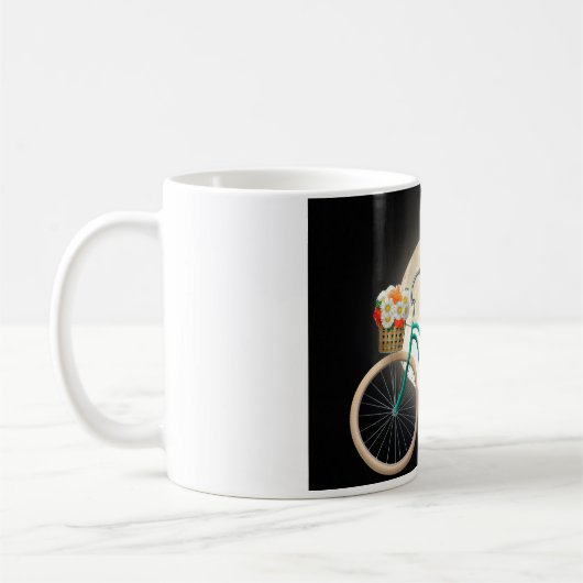 Bicyclette café Mug (Gauche)