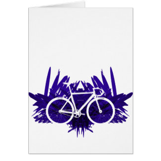 Bicyclette de voie sur la violette