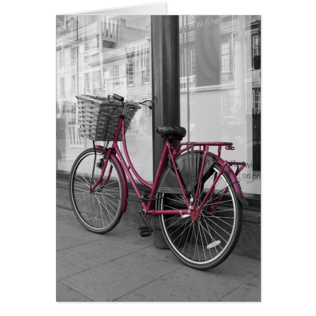Bicyclette rose (Devant)