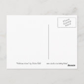 Bicyclette - Welcome Home Art Carte postale (Dos)