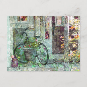 Bicyclette - Welcome Home Art Carte postale