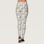 Bicyclettes leggings Motifs (Dos)