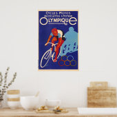 Bicyclettes Olympique Poster (Cuisine)