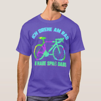 Bicyfietspruitjes van mountainbikes t-shirt