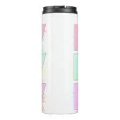 Bid: Aan, over, door het Thermosbeker (Achterkant)