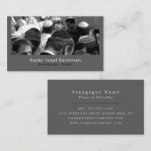 Bid bij Synagogue, jodendom, religie Visitekaartje (Voorkant / Achterkant)