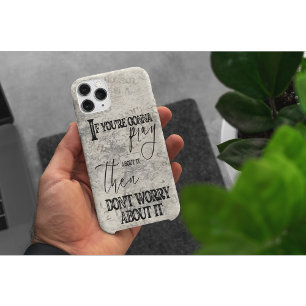 Bid en maak je geen zorgen over Christelijk Inspir iPhone 16 Pro Max Hoesje