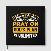 Bid en vertrouw op Gods onbegrensde geloofsplan Gastenboek (Voorkant)