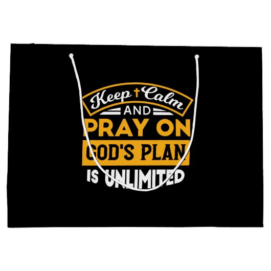 Bid en vertrouw op Gods onbegrensde geloofsplan Groot Cadeauzakje (Achterkant)