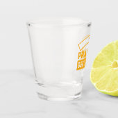 Bid en vertrouw op Gods onbegrensde geloofsplan Shot Glas (Links)