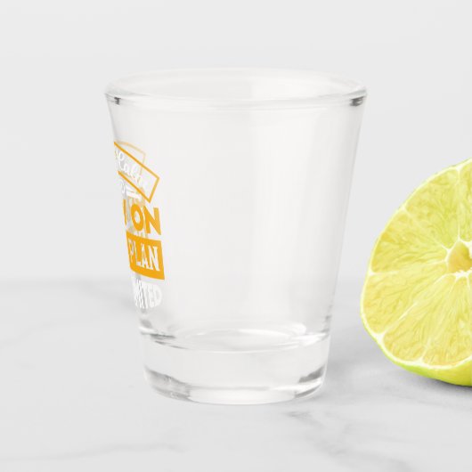 Bid en vertrouw op Gods onbegrensde geloofsplan Shot Glas (Rechts)