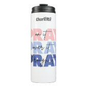 Bid er doorheen: Bloemengenade Thermosbeker (Voorkant)