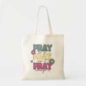 Bid erop, erover, door de Canvas tas (Voorkant)