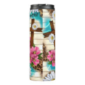 Bid: erop, eroverheen, erdoorheen thermosbeker (Achterkant)