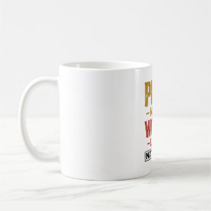 Bid meer Maak je minder zorgen Matteus 6_34 Shirt  Koffiemok