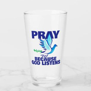 BID omdat God luistert Glas