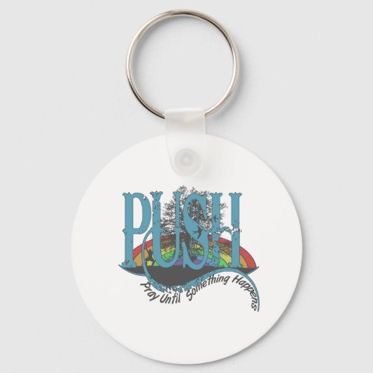 Bid tot dat er iets gebeurt sleutelhanger (Voorkant)