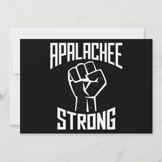 Bid voor Apalachee High School Strong Kaart (Voorkant)
