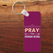 Bid voor de mens sleutelhanger (Voorkant)