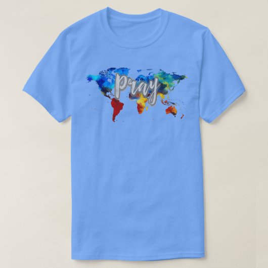 Bid voor de wereld t-shirt (Design voorkant)