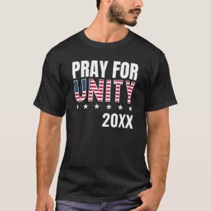 Bid voor eenheid Christelijk nationaal daggebed T-shirt