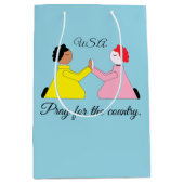 Bid voor het land medium cadeauzakje (Voorkant)