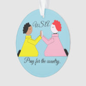 Bid voor het land: ornament (voorkant)