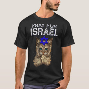 Bid voor Israël Jeruzalem Wereldvrede schattige ka T-shirt