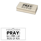 Bid voor jullie 	rubberstempel (Gestempeld)