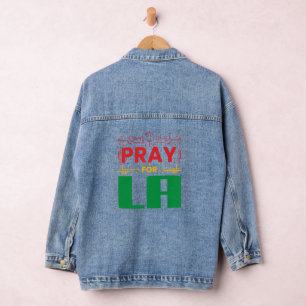 Bid voor LA: Solidariteit met Los Angeles Denim Jacket