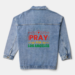 Bid voor Los Angeles: Solidariteit met LA Denim Jacket