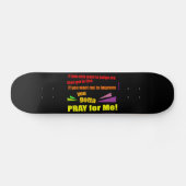 Bid voor mij skateboard (Horizontaal)