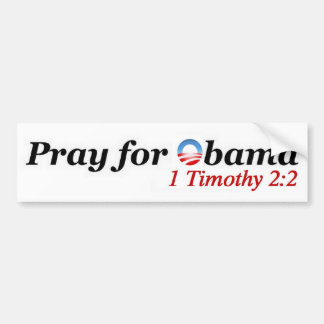 Bid voor Obama Bumpersticker